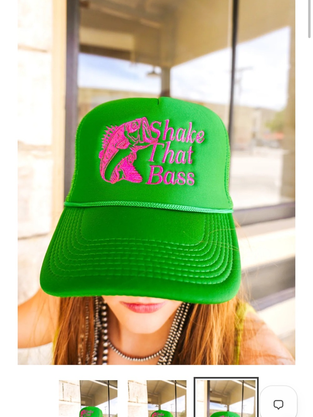 Shake That Bass Trucker Hat